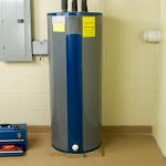 The hot water heater