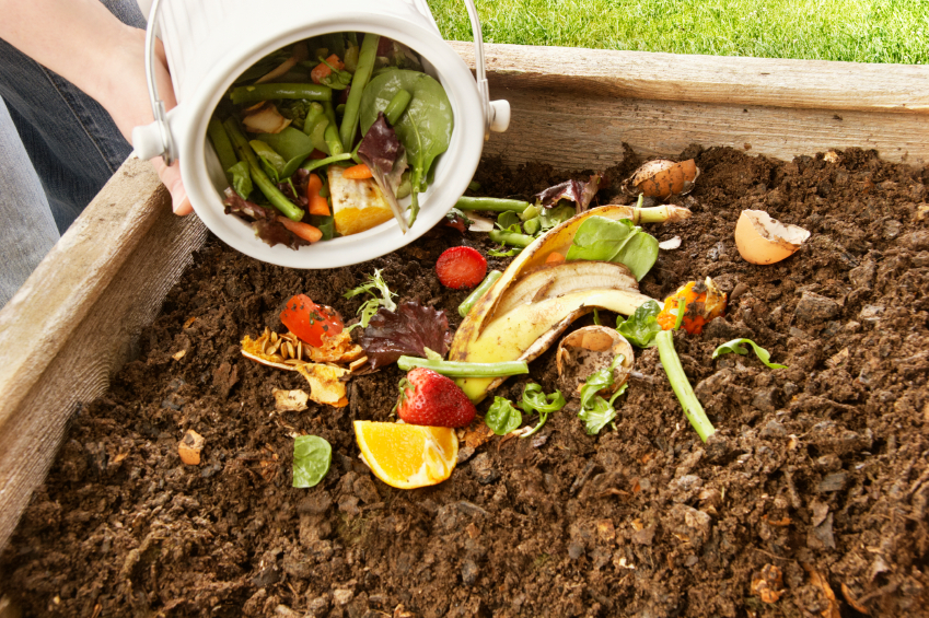 Turning landscaping waste into compost