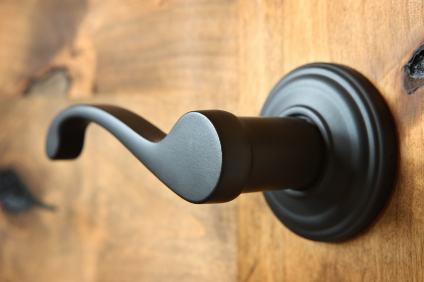 New door knobs can freshen your home