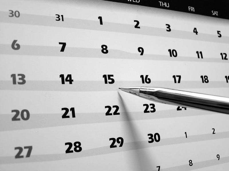 Preventive maintenance calendar: annual home maintenance