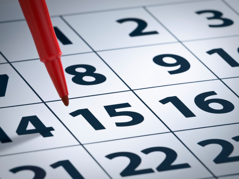 Preventive maintenance calendar: monthly home maintenance