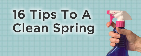Sweet 16 – tips to a clean spring