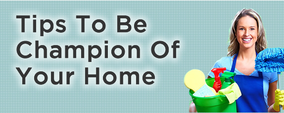 Finishing four tips to be champion of your home