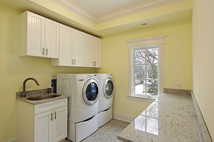 Transforming your laundry room from dungeon to dandy