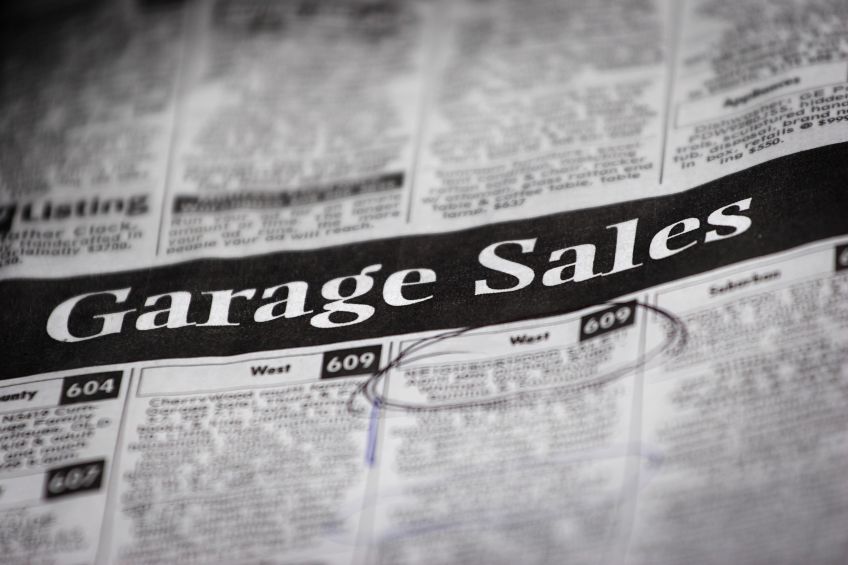 Tips for buying appliances at garage sales